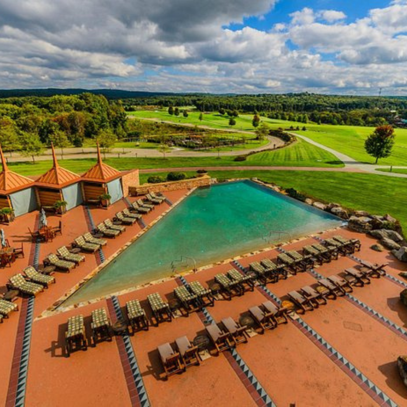 Falling Rock at Nemacolin